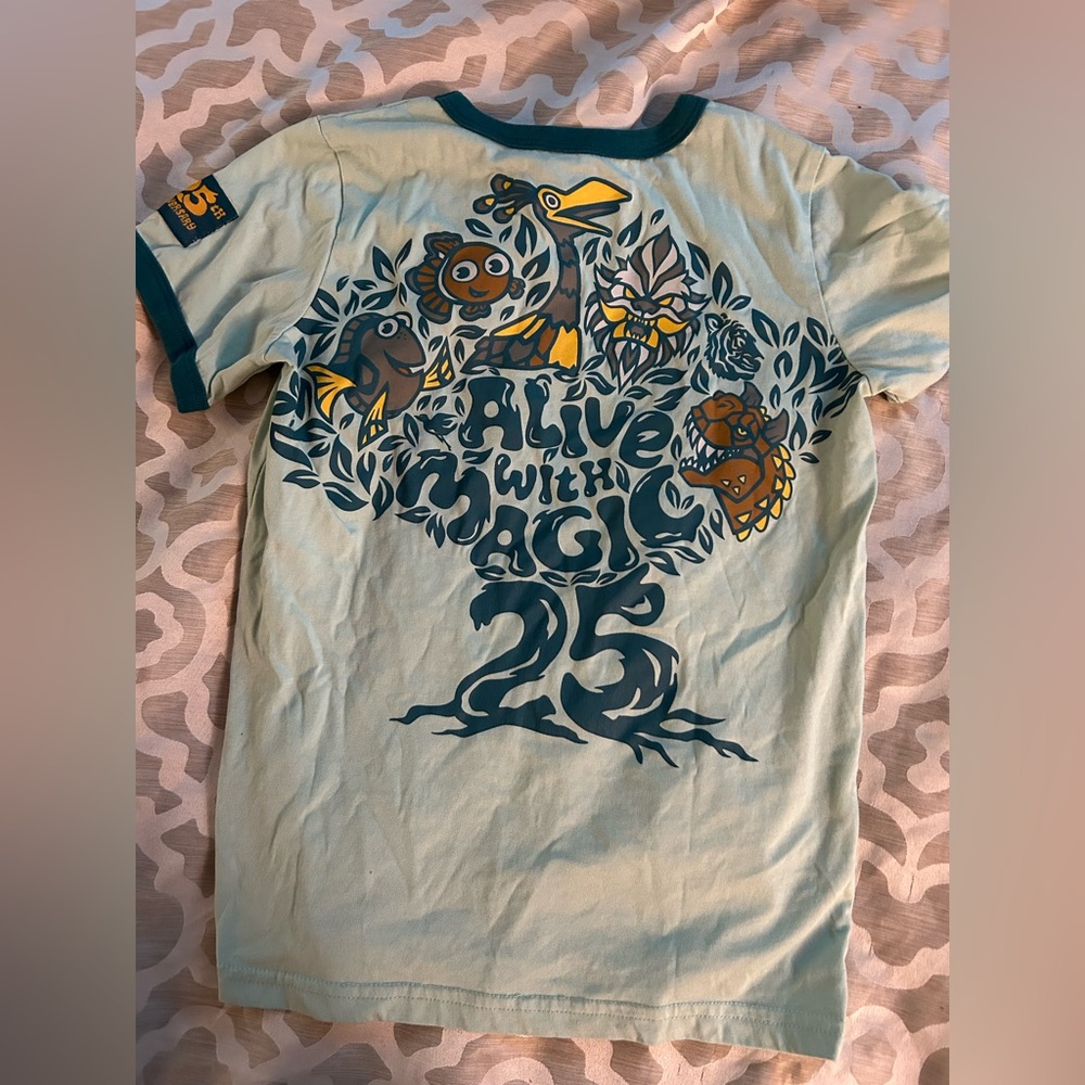 Disney AK 25th celebration Tree of Life shirt